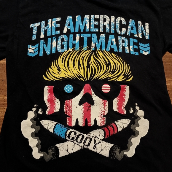 CODY RHODES - AMERICAN NIGHTMARE T-SHIRT - Small // Wrestling WWE AEW Tee Shirt - Picture 2 of 8